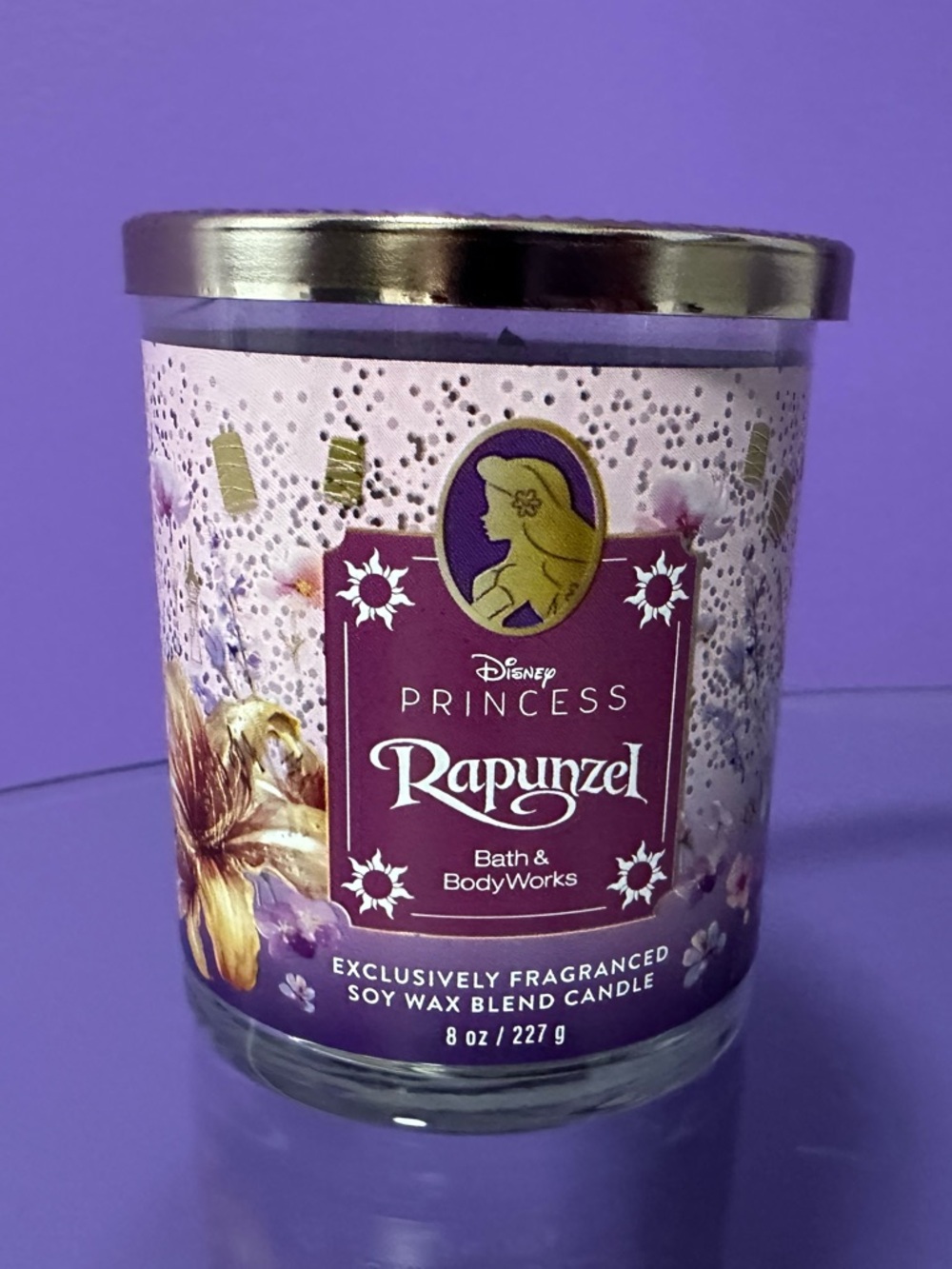Bath & Body Works Disney Princess Rapunzel Single Wick Candle New
